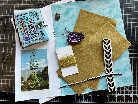 Desert Needlebook Kit (Ink Circles)