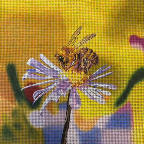 GIA17 - Flower w/Bee (Colors of Praise)