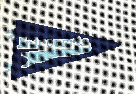 TEAM INTROVERT PENNANT (Froopy Designs)