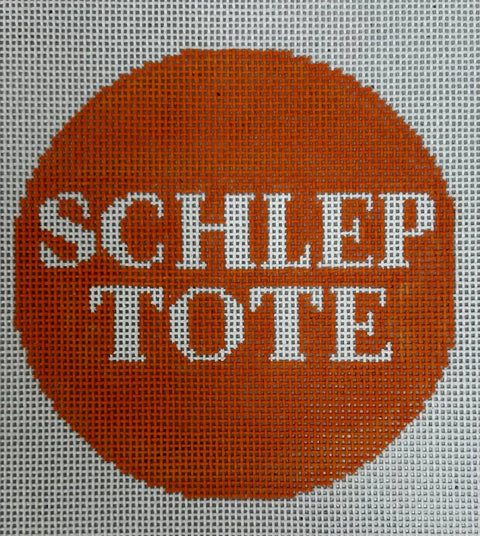Schlep Tote in Orange (Froopy Designs)