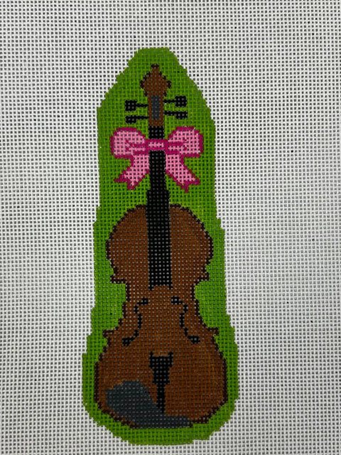 Holiday Violin Ornament (Froopy Designs)