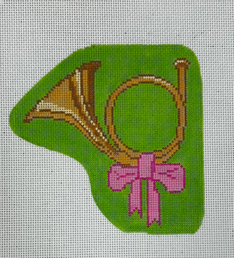 Holiday Horn Ornament (Froopy Designs)