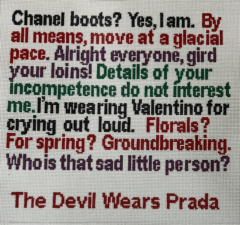 Devil Wears Prada Movie Quotes (Froopy Designs)