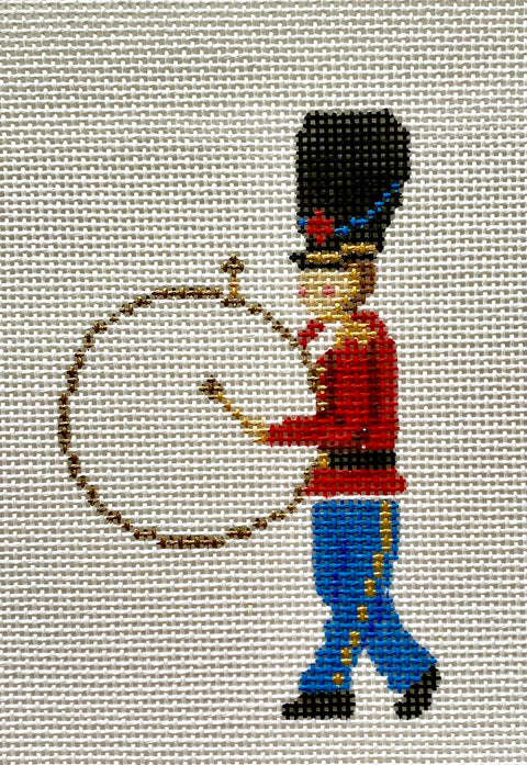 Victorian Christmas - Toy Soldier & Drum (The Plum Stitchery)