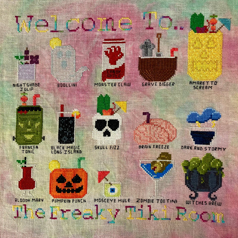 Freaky Tiki Room (Barefoot Needleart)