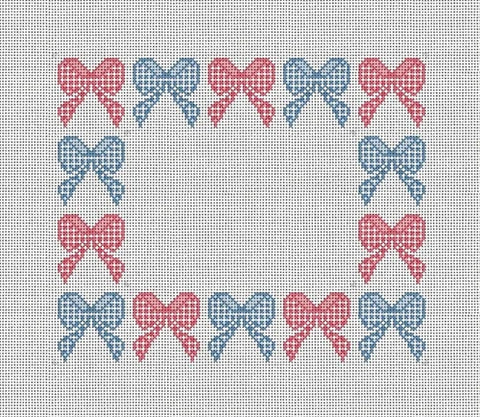 Gingham Bow Frame (Mary Cam Designs)