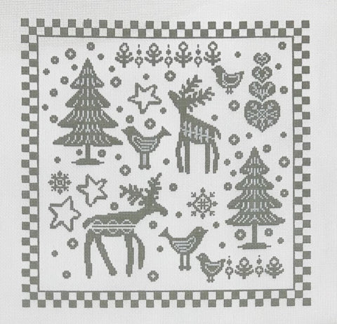 Reindeer Pillow (Blueberry Point)