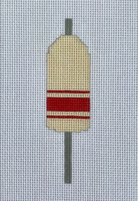 Buoy in White (The Plum Stitchery)