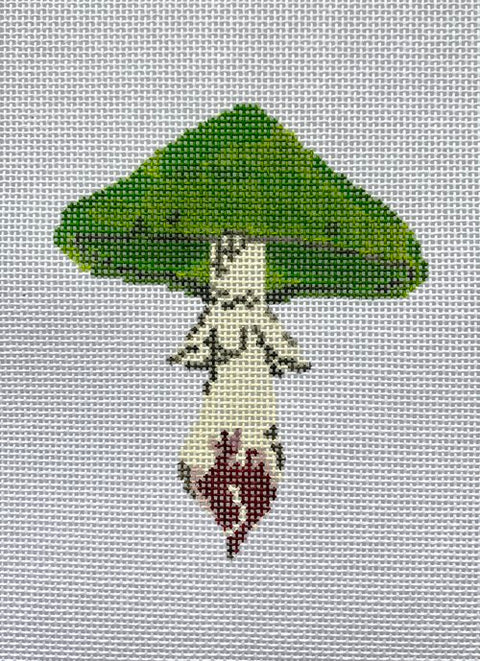 Mushroom Series - Kelly Green (The Plum Stitchery)