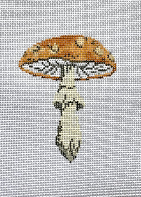 Mushroom Series - Orange (The Plum Stitchery)