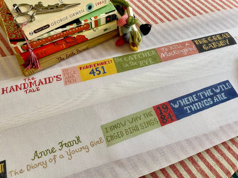 Banned Books Belt (The Plum Stitchery)
