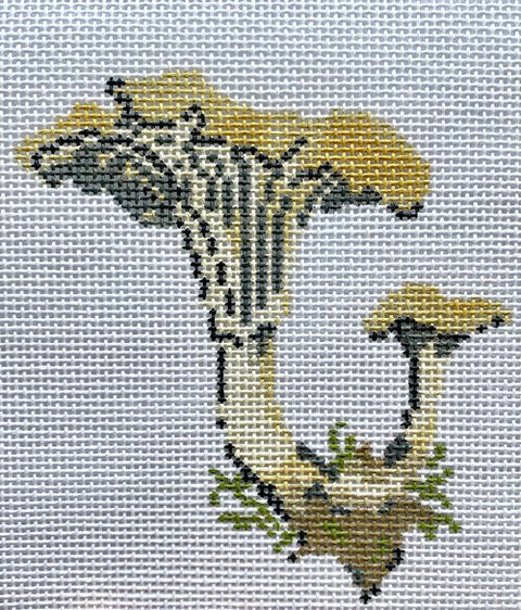 Mushroom Series - Chanterelle (The Plum Stitchery)
