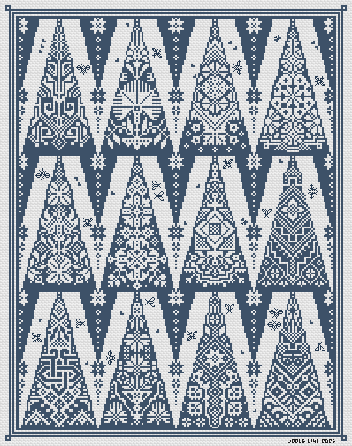 Icon Trees (Long Dog Samplers)