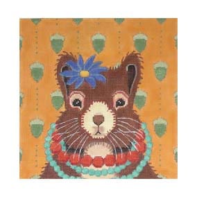 Chipmunk w/Beads (CBK Needlepoint)