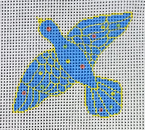 Blue Bird Ornament (Danji Designs)