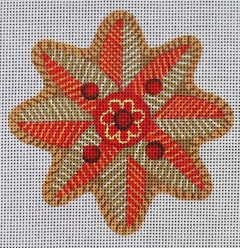 Red Star Ornament (Danji Designs)