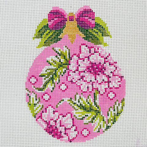 Baby Pink Chrysanthemum (Kelly Clark Needlepoint)