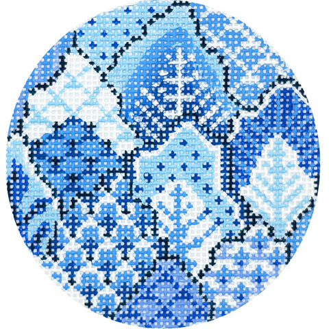Cobalt Turkish Leaf (Colonial Needle)