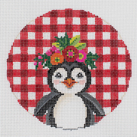 Patrick a Christmas Penguin (Kelly Clark Needlepoint)