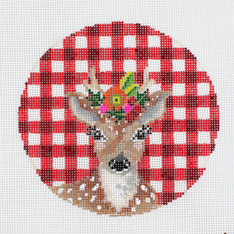 Faith a Christmas Fawn (Kelly Clark Needlepoint)