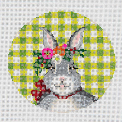 Jill a Christmas Rabbit (Kelly Clark Needlepoint)