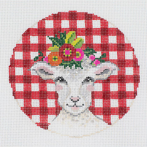 Carol a Christmas Ewe (Kelly Clark Needlepoint)