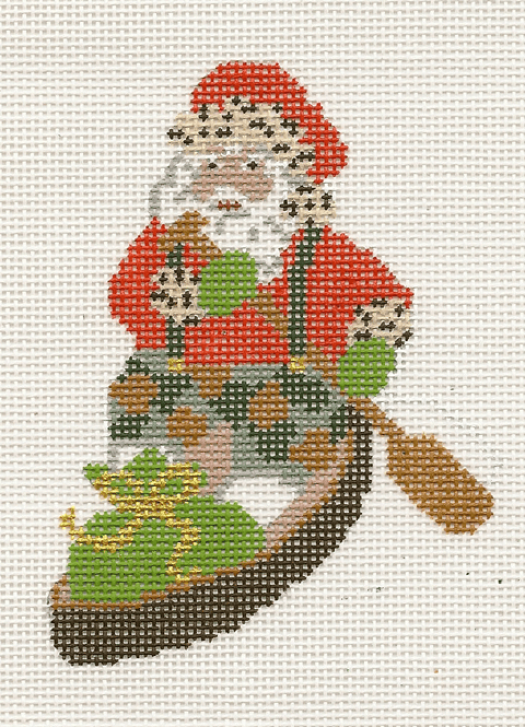 Santa in Pirogue (Jude Designs)