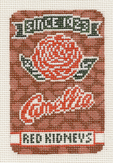 Camellia Red Beans (Jude Designs)