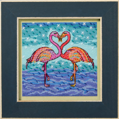 Flowering Flamingos (2025) (Mill Hill) (Laurel Burch)