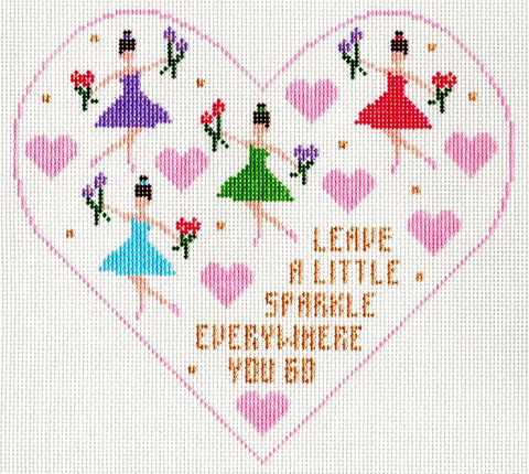 Large Heart Pillow (Doolittle Stitchery)