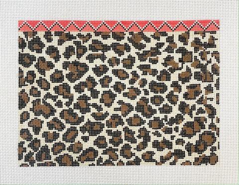 Leopard Print Clutch (Hello Tess Designs)