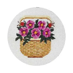 Basket w/Roses (Melinda B McAra)