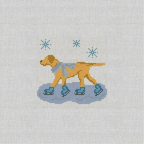Golden Ice Skating (Mary Cam Designs)