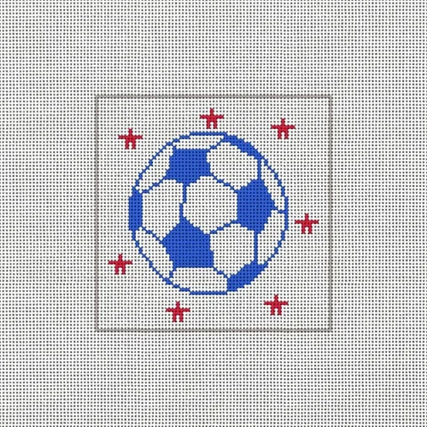 Soccer Ball w/Stars (Mary Cam Designs)