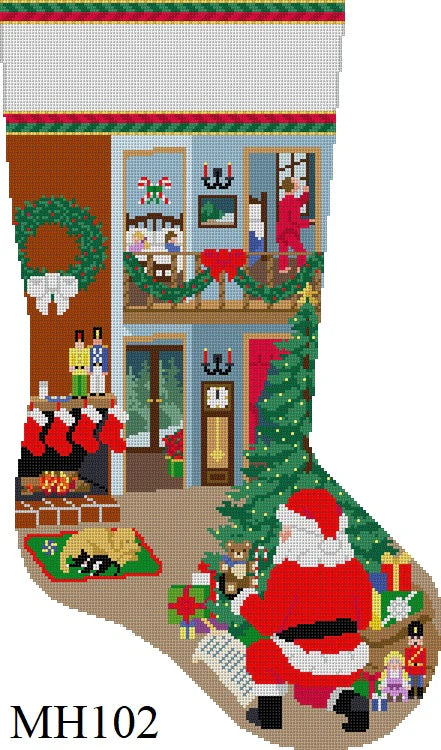 Night Before Christmas Stocking (Susan Roberts)