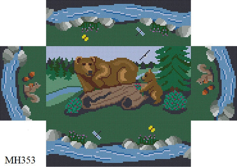 Bear and Cub Brick Cover (MountainHeir)