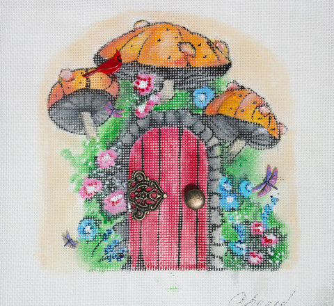 Enchanted Fairy Garden / Mushroom Fairy Door (Cheryl & Annie)