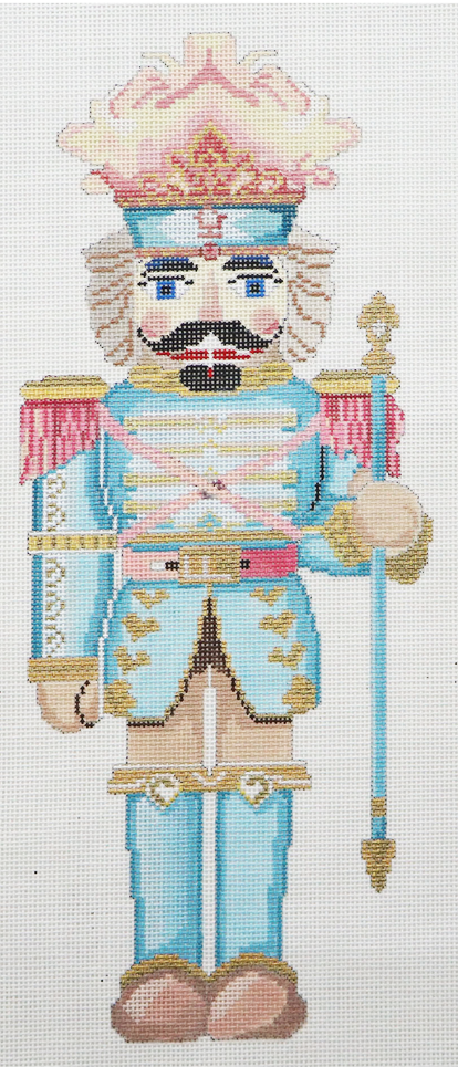 Pastel Nutcracker - Stand Up (Lani's Needlepoint)