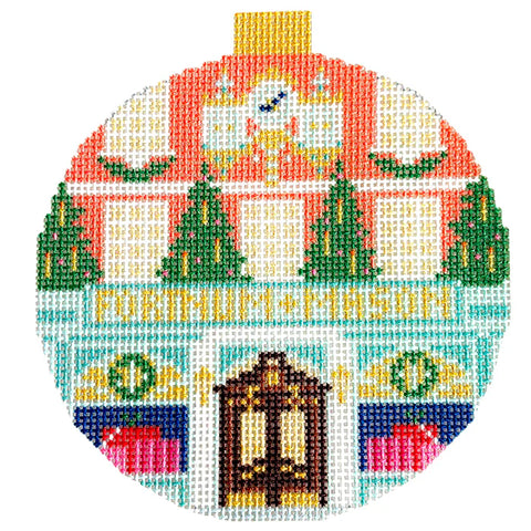 London Store Fronts - Fortnum and Mason (Needlepoint To Go)
