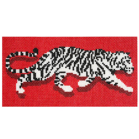 Tiger Clutch/Red (Needlepoint To Go)