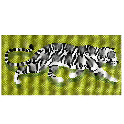 Tiger Clutch/Green (Needlepoint To Go)