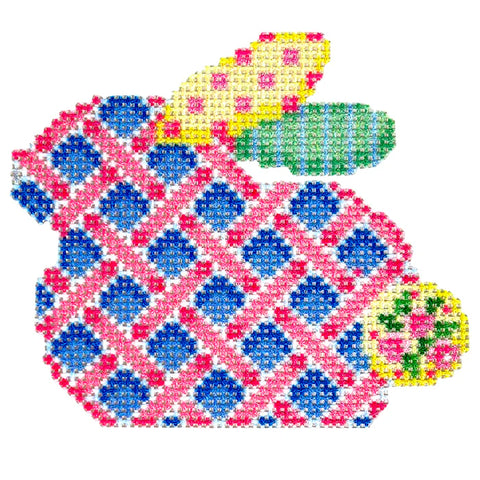 Rose Bud Tail Bunny (Needlepoint To Go)
