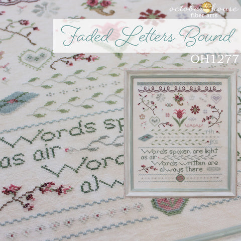 Faded Letters Bound (October House Fiber Arts)