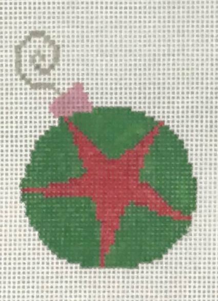 Red Star Bauble (Pippin Designs)