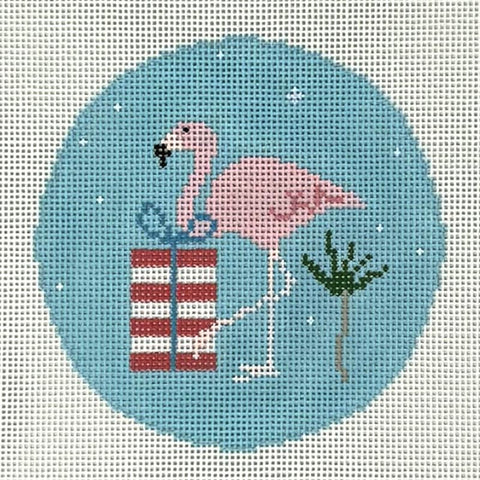 Flamingo w/Horizontal Stripes on Package (Pippin Studios)