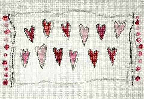 Wobbly Heart Bolster (Pippin Studios)