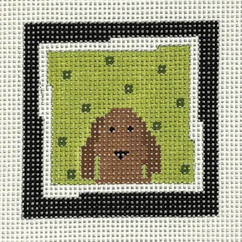 Dog w/Green Background (Pippin Designs)