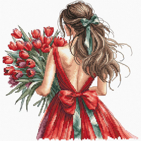 Bouquet of Tulipes (AVA Stitch)