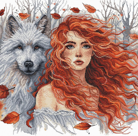 Ginger Girl and the Wolf, The (AVA Stitch)