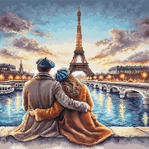 Sunset in Paris (AVA Stitch)